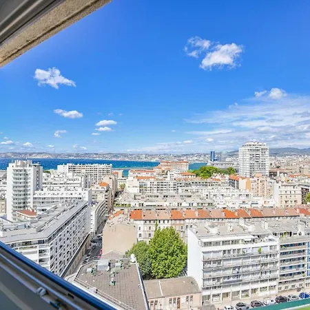 L'horizon - 3 Ch Climatise Avec Vue Incroyable Apartment Marseille
