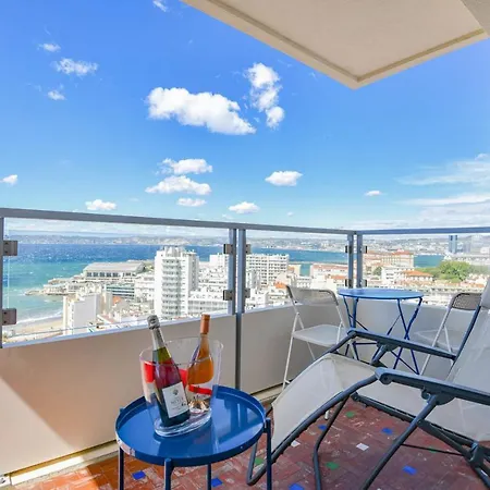 Apartment L'horizon - 3 Ch Climatise Avec Vue Incroyable Marseille