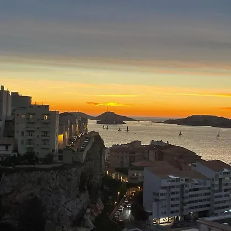 Apartment L'horizon - 3 Ch Climatise Avec Vue Incroyable Marseille